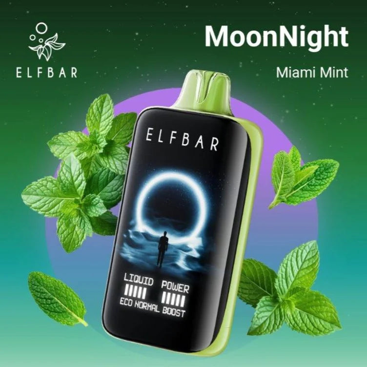 Elfbar Moonlight 40000 Puffs Disposable Vape 50mg In Dubai UAE