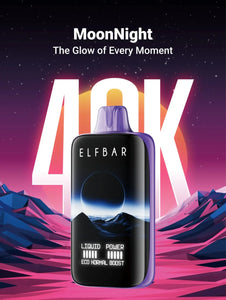 Elfbar Moonlight 40000 Puffs Disposable Vape 50mg In Dubai UAE