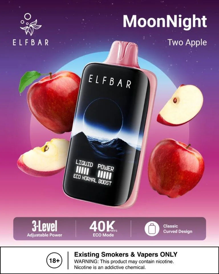 ELF BAR Moon Night 40000 Puffs Disposable Vape in  Dubai Abu Dhabi UAE