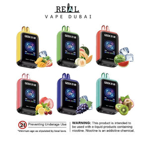 GEEKBAR Watt 23000 Puffs 50MG Disposable Vape in Dubai UAE