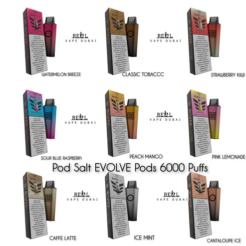 Pod Salt EVOLVE Pods 6000 Puffs 20mg