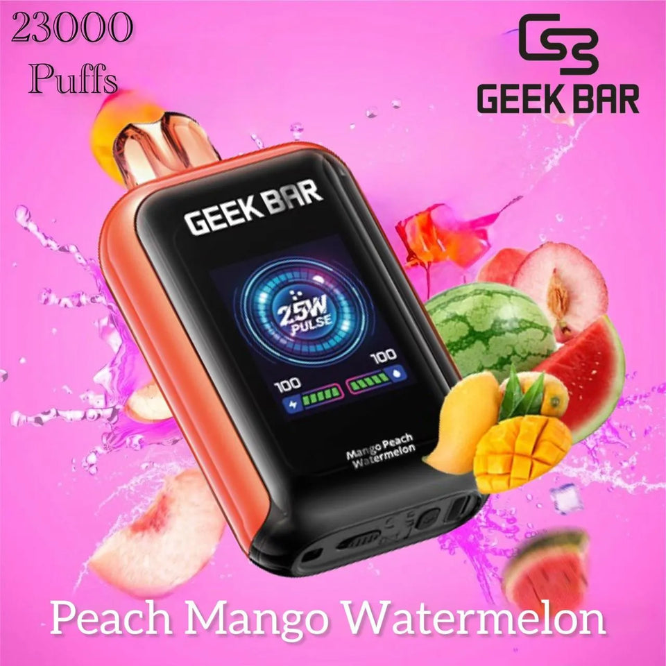 GEEKBAR Watt 23000 Puffs 50MG Disposable Vape in Dubai UAE