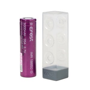 EFEST Single 18650 battery 3000mAh 3.7 amp