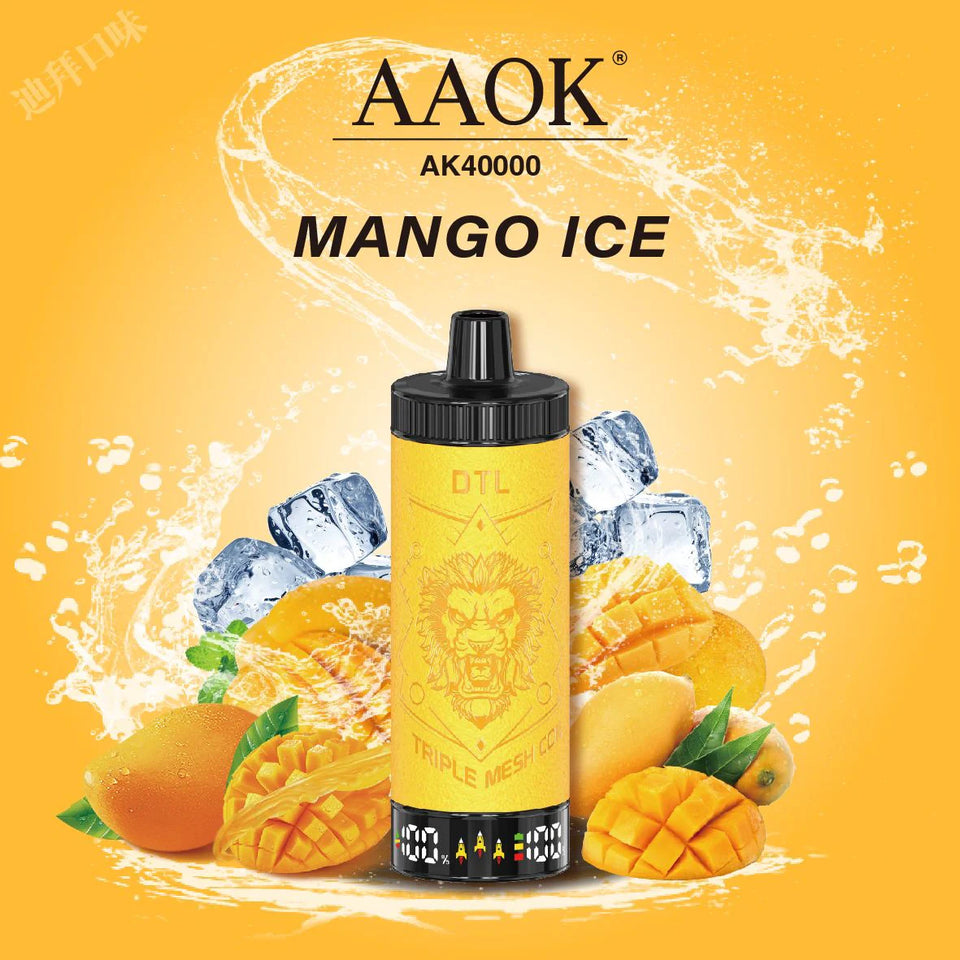 AAOK AK40000 Puffs Disposable Vape in Dubai UAE