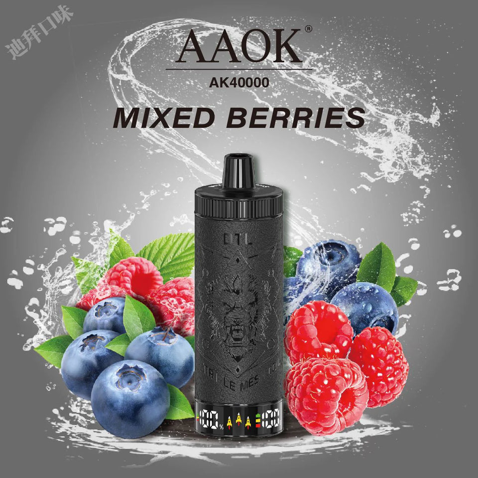 AAOK AK40000 Puffs Disposable Vape in Dubai UAE