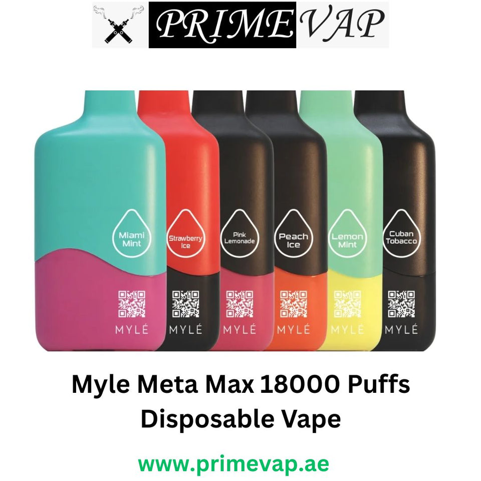 Myle Meta Max 18000 Puffs Disposable Vape in Dubai UAE