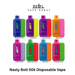 Nasty Bolt 50k Puffs Disposable Vape In Dubai UAE
