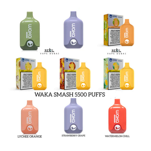 Waka Smash 5500 Puffs Disposable Vape By Relx