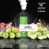 XPD BAR R SHISHA 3mg Nicotine 10000 Puffs