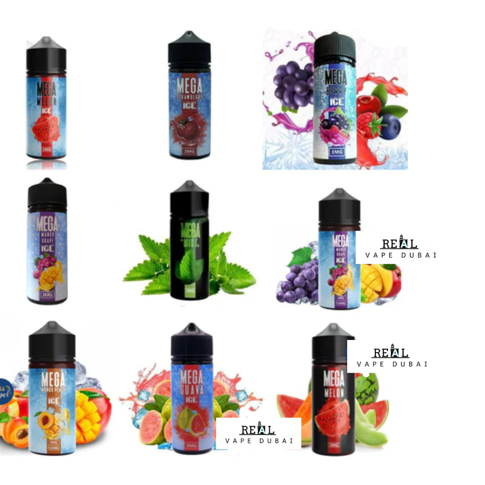 Mega 120ml 3mg Vape Liquid By Grand E Liquid In Dubai UAE