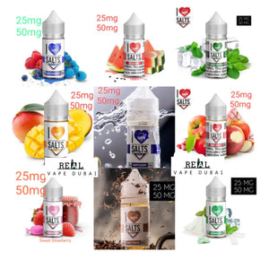 I LOVE SALTS 30ml 25mg & 50mg