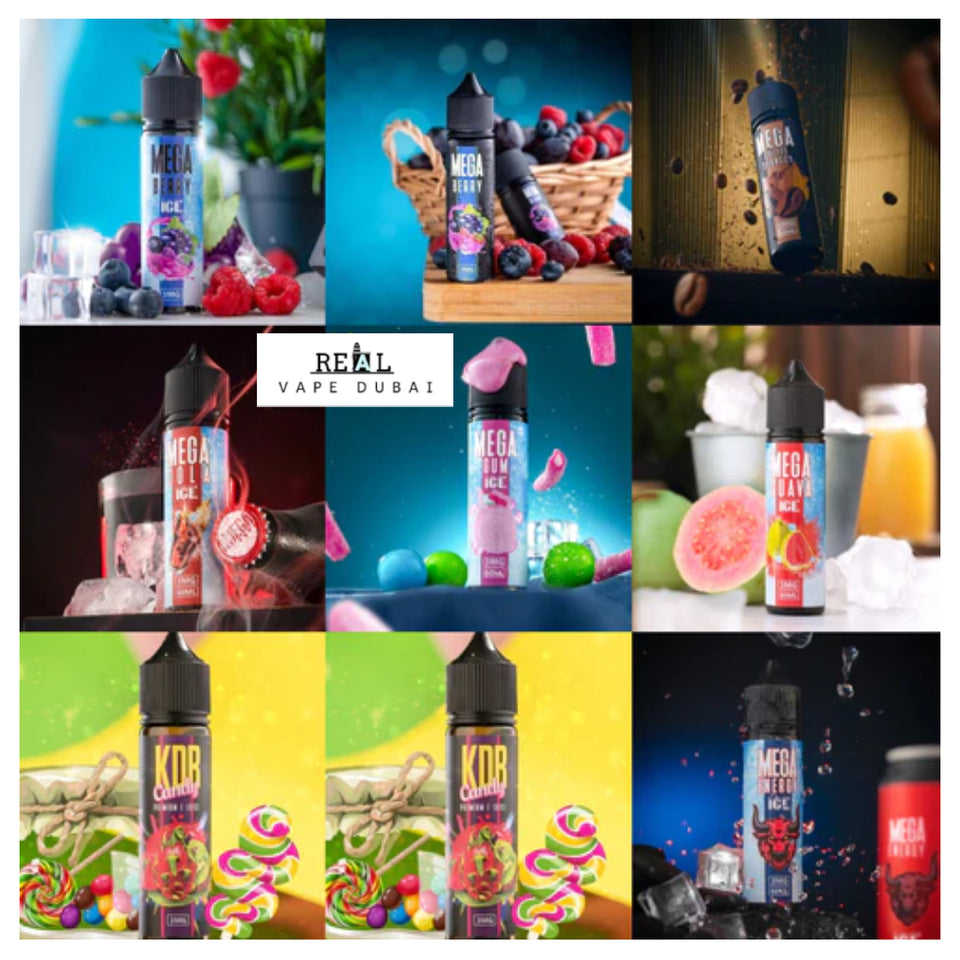 Mega 60ml Vape Juice By Grand E Liquid In Dubai UAE