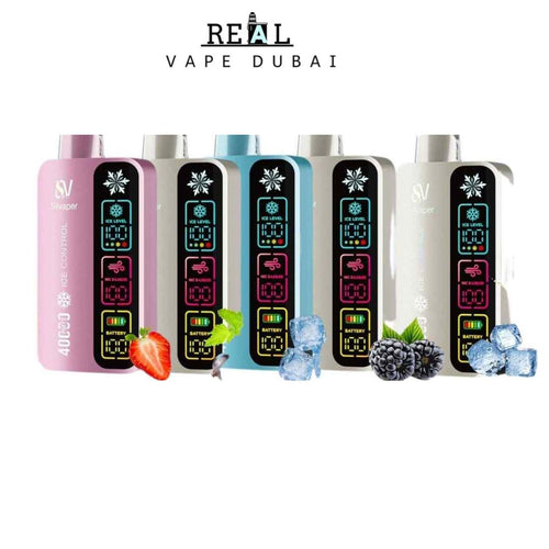 Silvaper 40000 Puffs Disposable Vape In Dubai UAE
