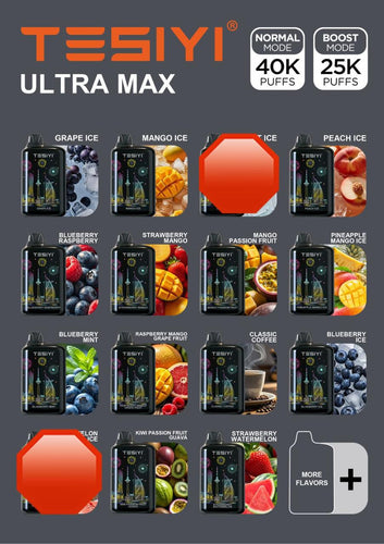 TESIYI Ultra Shisha Max 40000 Puffs Disposable Vape In UAE
