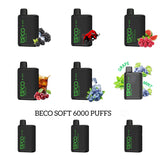 Beco Soft 6000 Puffs 20mg & 50mg