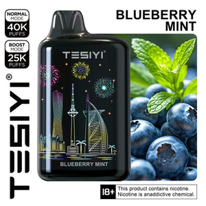 TESIYI Ultra Shisha Max 40000 Puffs Disposable Vape In UAE