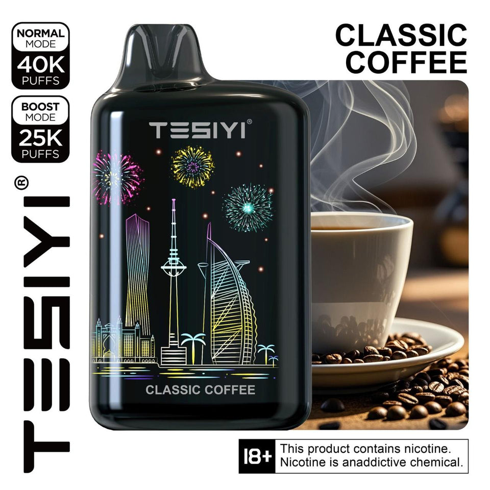 TESIYI Ultra Shisha Max 40000 Puffs Disposable Vape In UAE