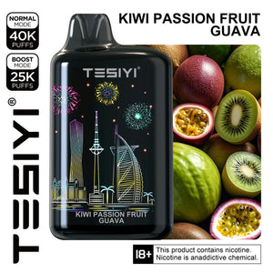 TESIYI Ultra Shisha Max 40000 Puffs Disposable Vape In UAE