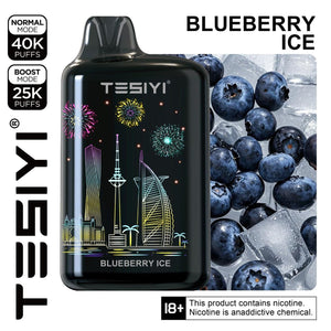 TESIYI Ultra Shisha Max 40000 Puffs Disposable Vape In UAE