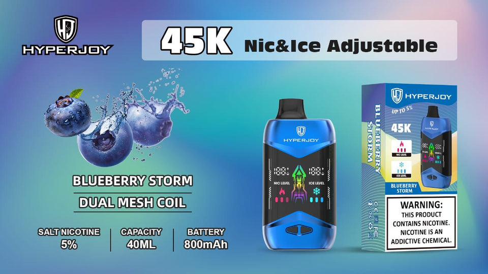 Hyperjoy 45000 Puffs Disposable Vape in Dubai UAE