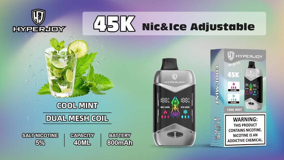 Hyperjoy 45000 Puffs Disposable Vape in Dubai UAE