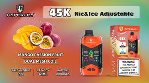 Hyperjoy 45000 Puffs Disposable Vape in Dubai UAE