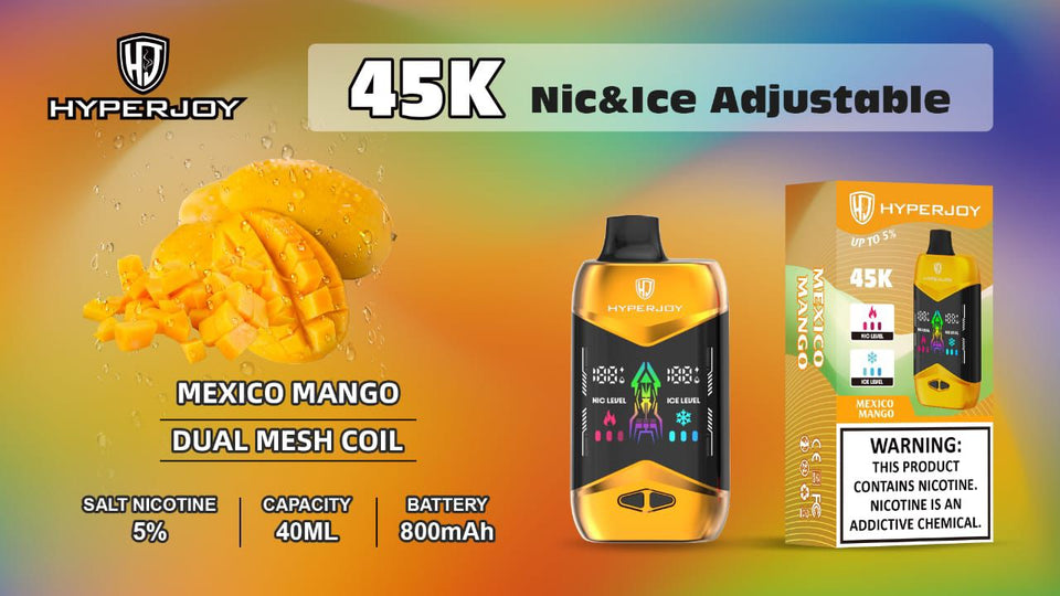 Hyperjoy 45000 Puffs Disposable Vape in Dubai UAE
