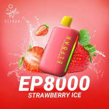 ELF BAR EP8000 Puffs 50mg (Non Chargeable) Disposable Vape