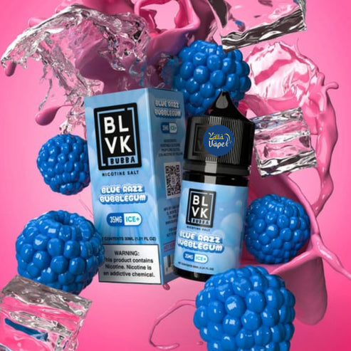 BLUE RAZZ BUBBLEGUM ICE - BLVK BUBBA SALTS - 30ml