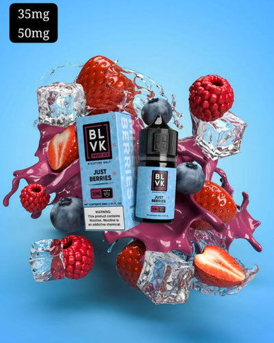 JUST BERRIES 30ml Saltnic By BLVK FRUIT ICE