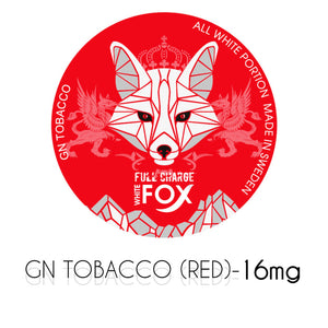 WHITE FOX Gn Tobacco Red