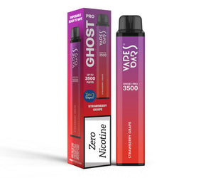 VAPES BARS GHOST PRO 3500 Puffs (ZERO NICOTINE) Disposable Vape