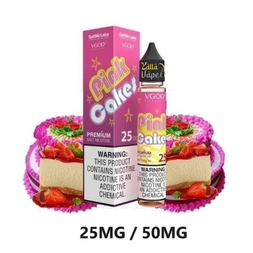 PINK CAKES 30ml SALTNIC BY VGOD