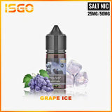 ISGO 30ML SALTNIC 25mg & 50mg ALL FLAVORS