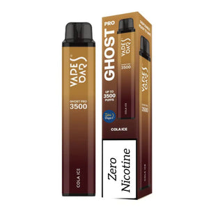 VAPES BARS GHOST PRO 3500 Puffs (ZERO NICOTINE) Disposable Vape