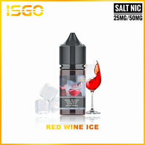 ISGO 30ML SALTNIC 25mg & 50mg ALL FLAVORS