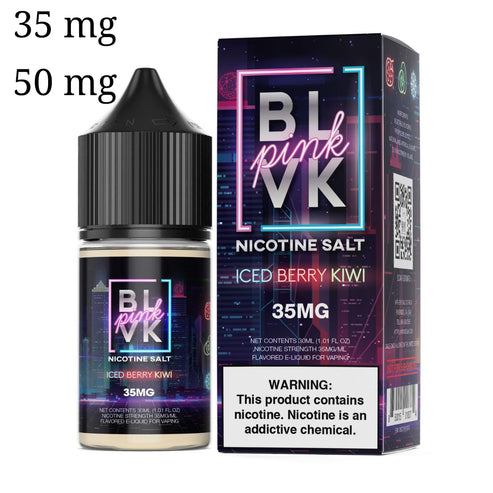 ICED BERRY KIWI Salt - BLVK PINK SERIES - BLVK UNICORN - 30ml Saltnic In Dubai UAE