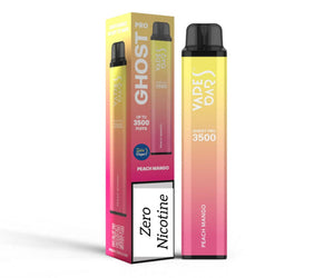 VAPES BARS GHOST PRO 3500 Puffs (ZERO NICOTINE) Disposable Vape