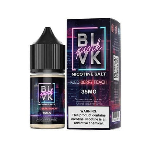 ICED BERRY PEACH SALT - BLVK PINK SERIES - BLVK UNICORN - 30ml Saltnic In Dubai UAE