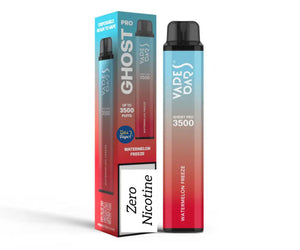 VAPES BARS GHOST PRO 3500 Puffs (ZERO NICOTINE) Disposable Vape